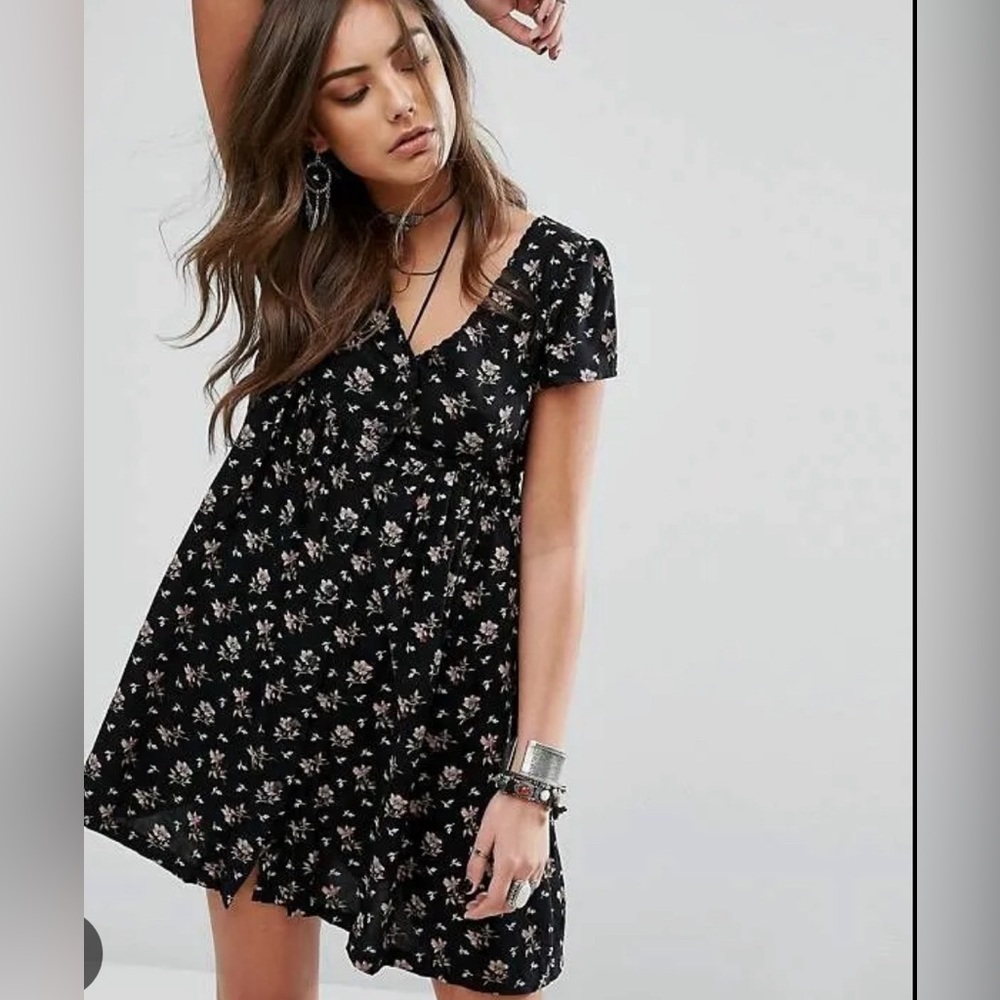 Denim & Supply Ralph Lauren 90s Style Baby doll dress Sz Large